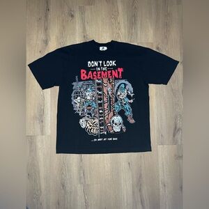 Warren Lotas Don’t Look in The Basement ‘Black’ T-Shirt